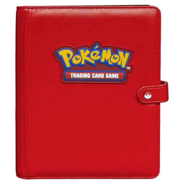 Red Pokémon 4-Pocket Premium Snap Binder
